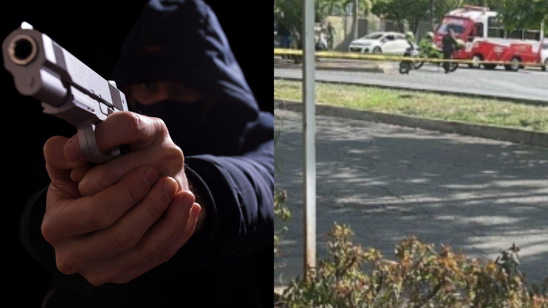 Hombres en moto asesinaron a un joven de 24 años que también se movilizaba en motocicleta en una glorieta del Valle del Lili.