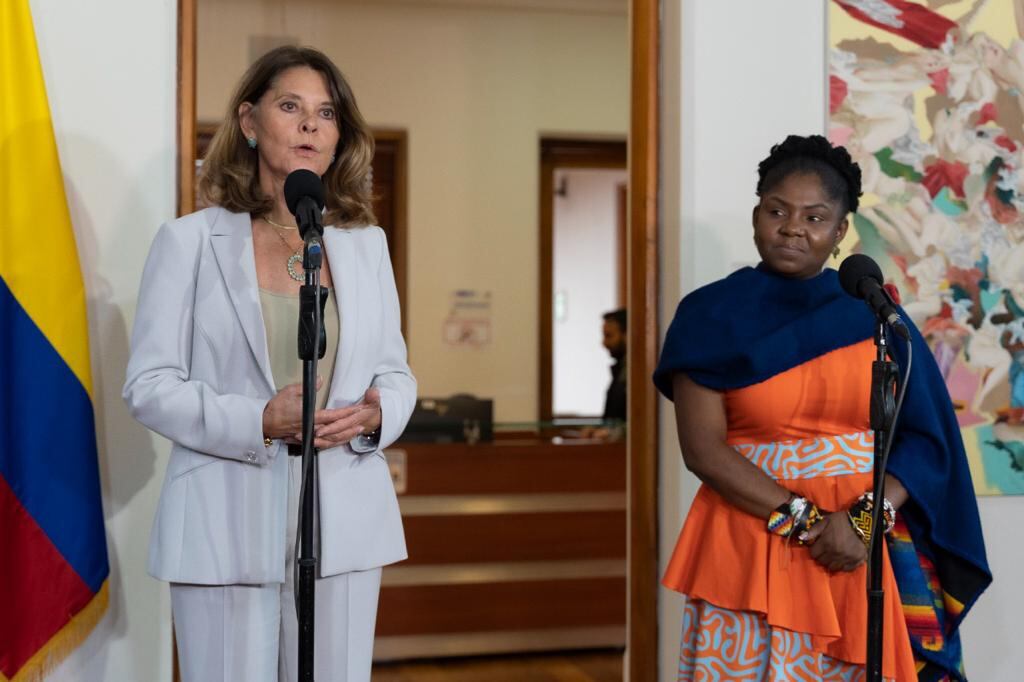 Marta Lucía Ramírez y Francia Márquez
