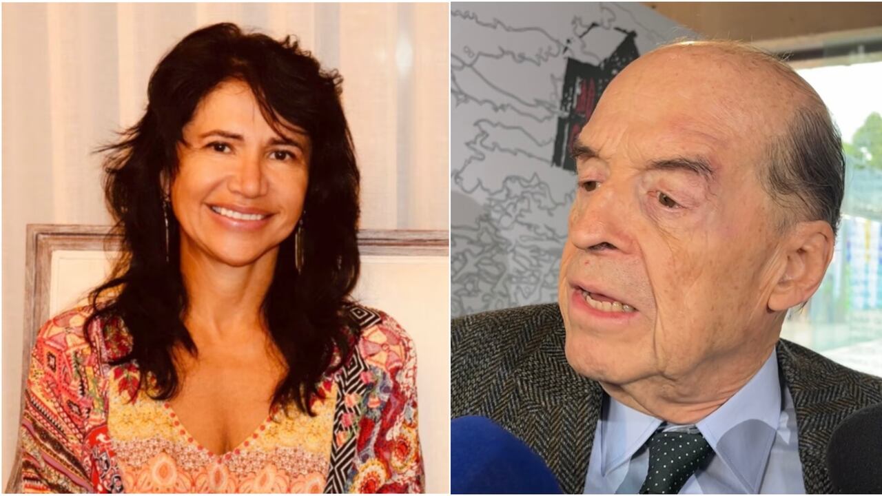 Canciller Álvaro Leyva y la embajadora de Colombia en Israel Margarita Manjarrez
