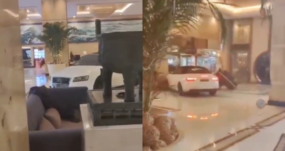 Caos en hotel de Shanghái