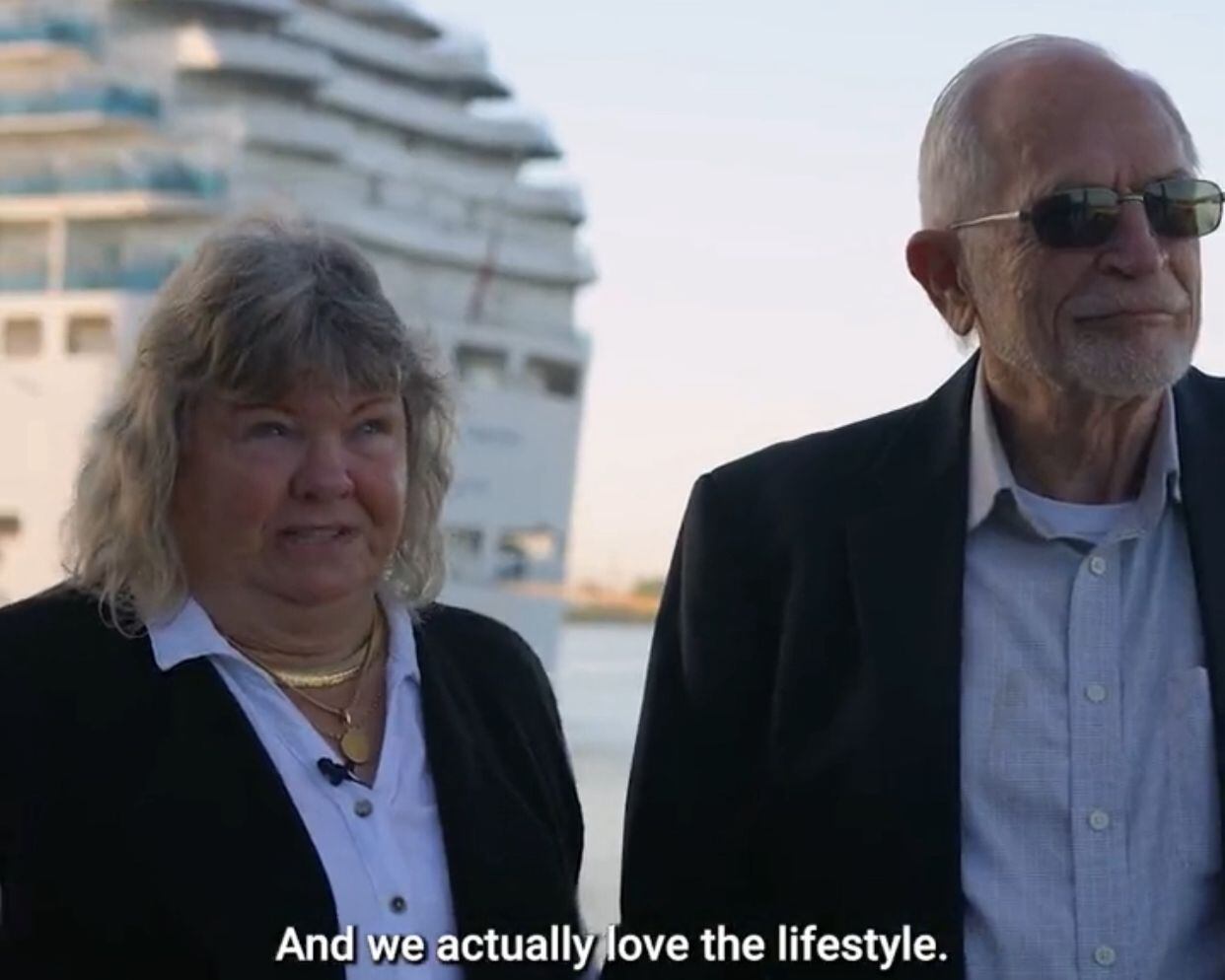 La pareja ha decidido emprender un viaje largo en vez de comprar una casa de retiro