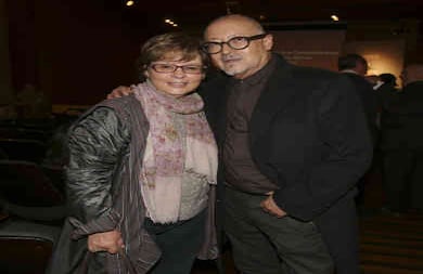 Piedad Bonnett y Miguel Ángel Rojas. 