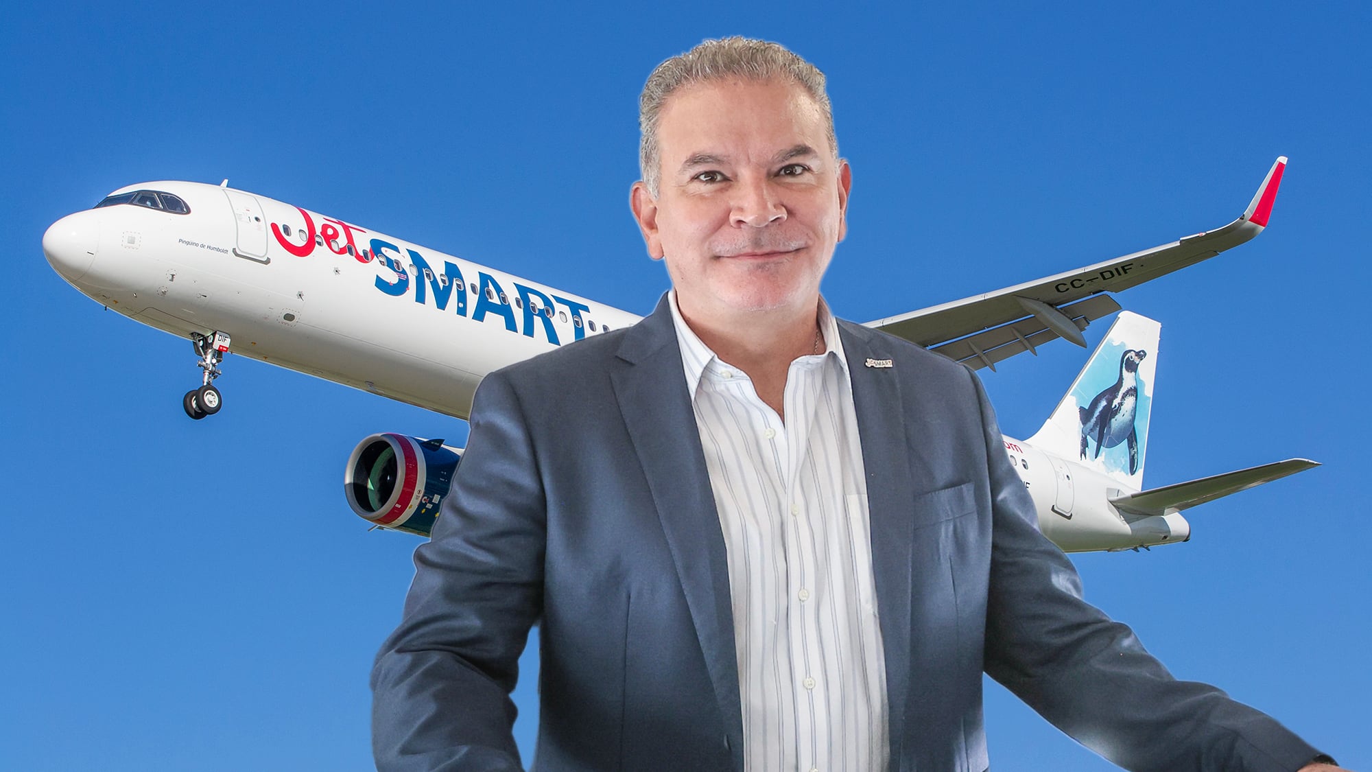 JetSmart aerolinea
Estuardo Ortiz, presidente de JetSmart.