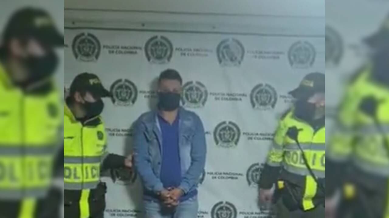 Hombre con circular roja de la Interpol fue capturado en Bogotá
