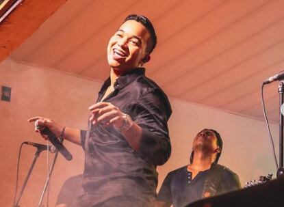 Samuel Morales, hijo de Kaleth Morales, tuvo que ser hospitalizado, después de una presentación.