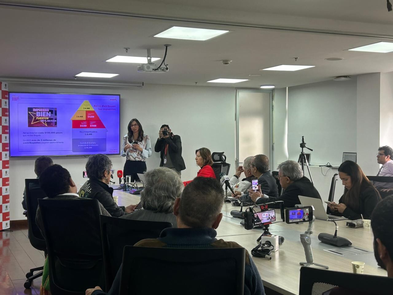 Ana María Cadena, secretaria de Hacienda explica la recaudación para este 2026.