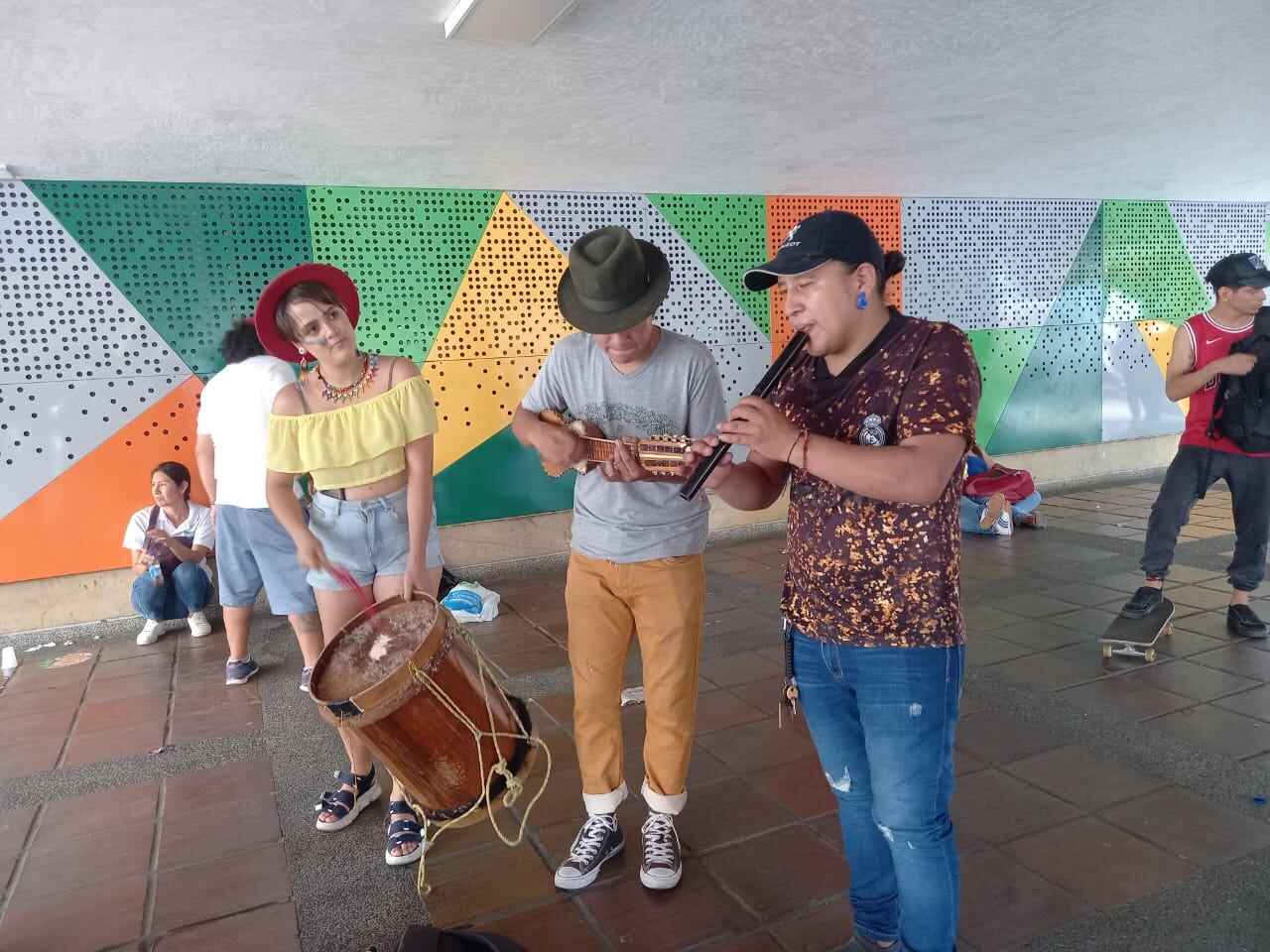 Manifestación en Cali.
