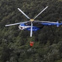 Una gigantesca operación que requiere la mayor coordinación para dirigir los helicópteros por primera vez la Fuerza Aérea Colombiana, aviación del Ejército Nacional, Policia Nacional, Bomberos y helicópteros de Helistar unen esfuerzos para contrarrestar desde el aire esta conflagración.