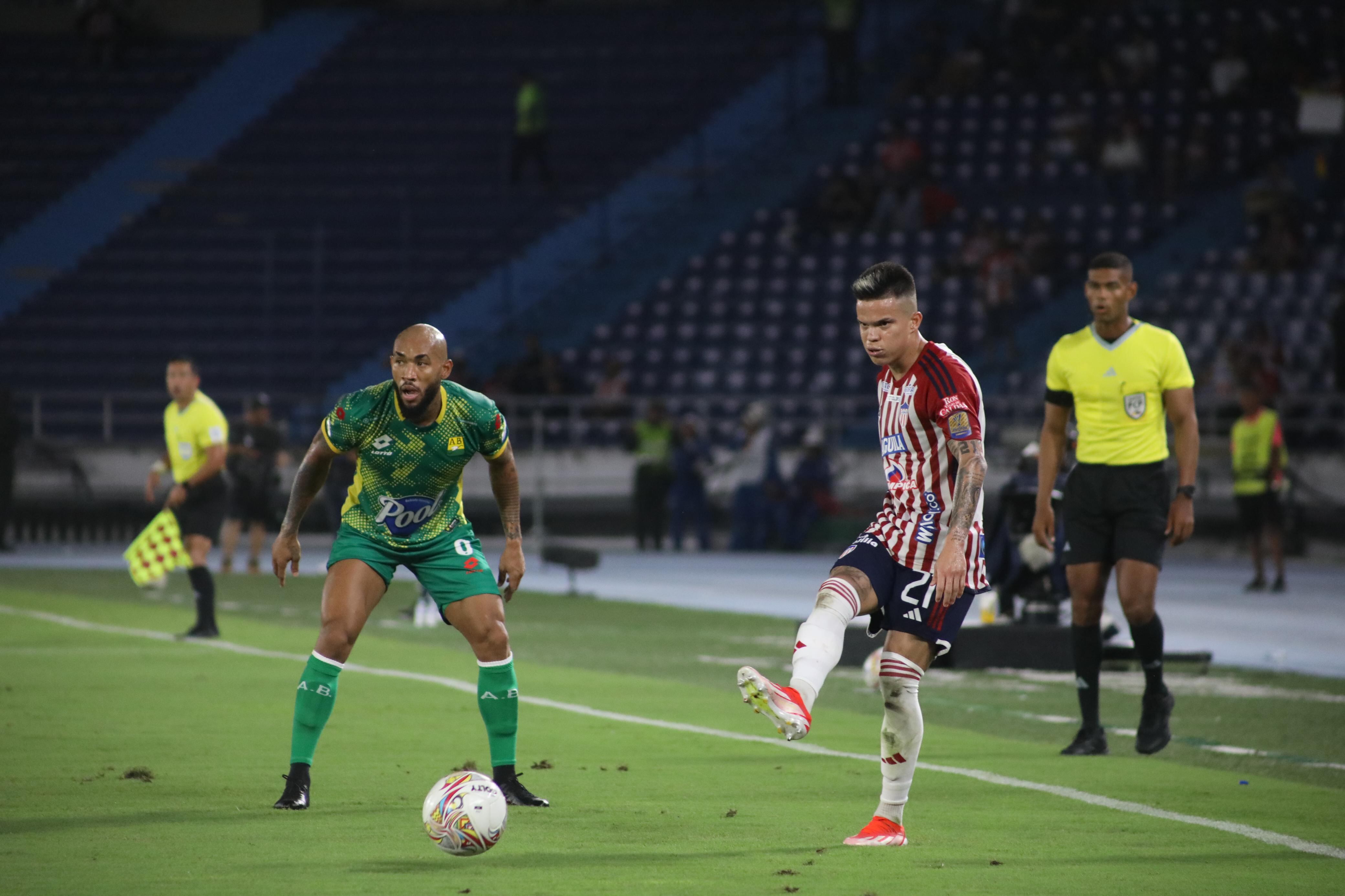 Junior vs Bucaramanga por cuadrangulares