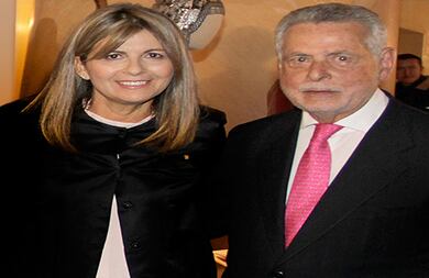 Alba Lucía Gómez y Eduardo Robayo.