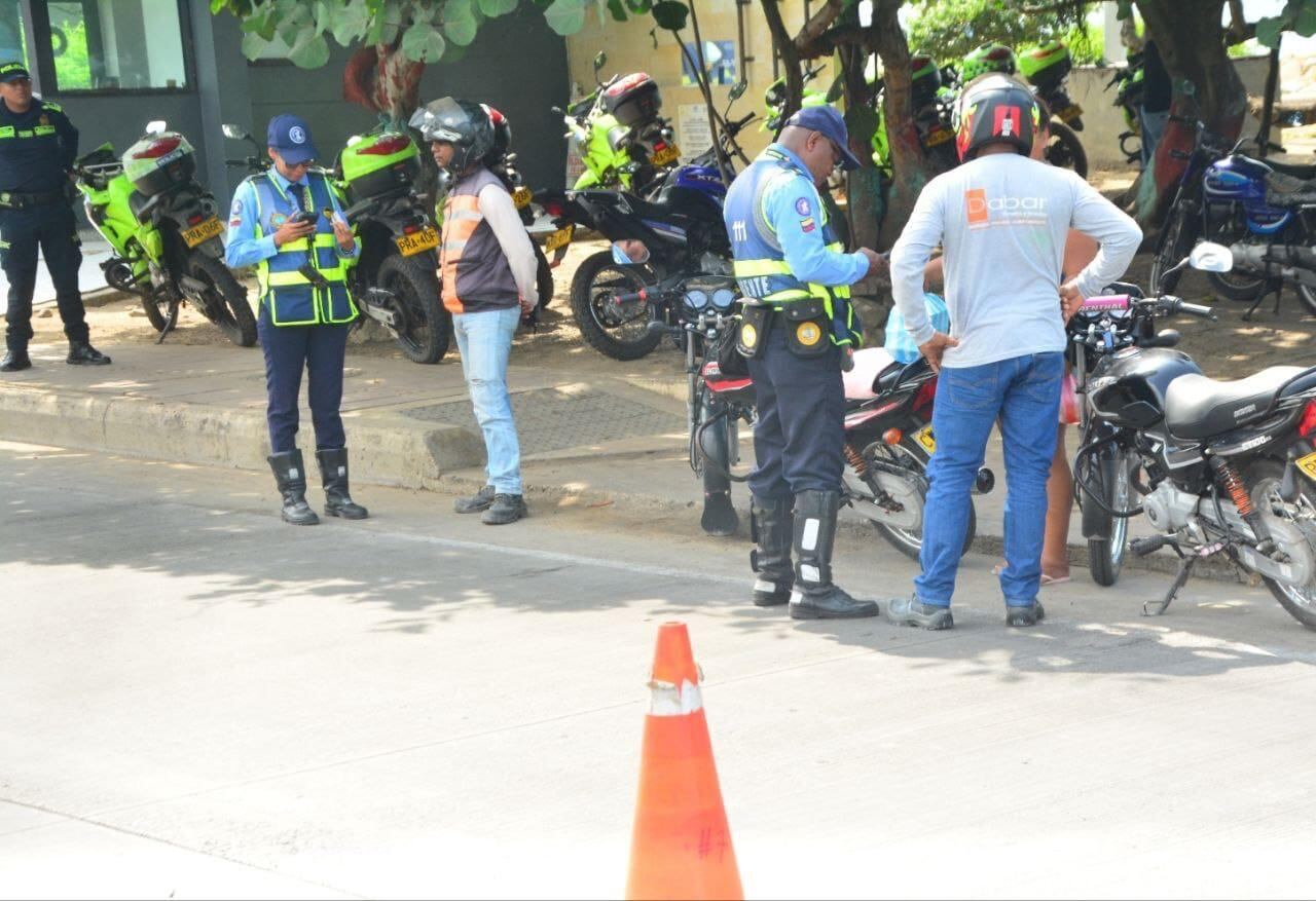 Pico y placa para motos en Cartagena.
