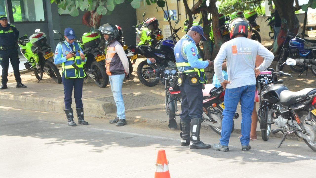 Pico y placa para motos en Cartagena.