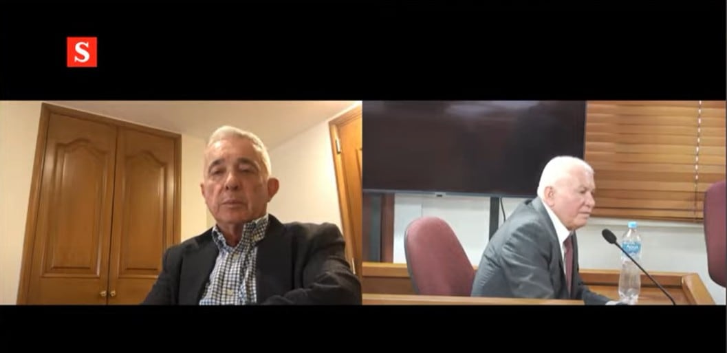 Alias El Canoso declaró este viernes en el juicio que se adelanta contra el expresidente Álvaro Uribe Vélez.