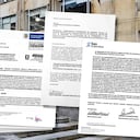 Denuncia presentada por el MinTIC ante la Fiscalía, certificados emitidos por Centros Poblados para autorizar corredores de seguros y constancia de SES Colombia para validar las garantías entregadas por Centros Poblados.