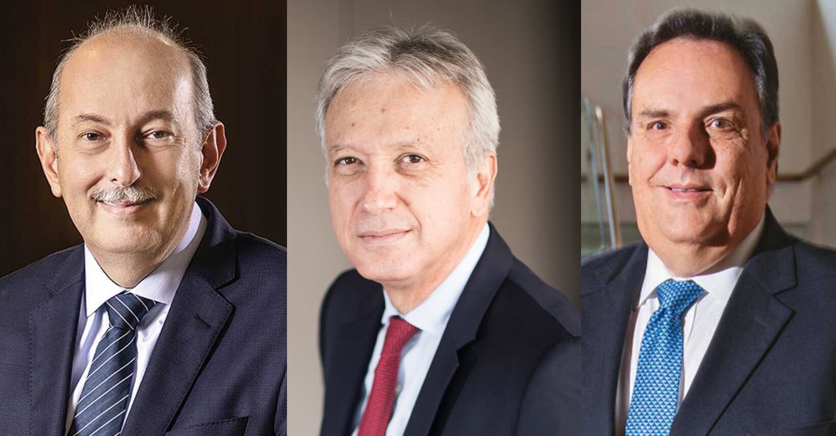 Carlos Ignacio Gallego, Gonzalo Pérez y Jorge Mario Velázquez.