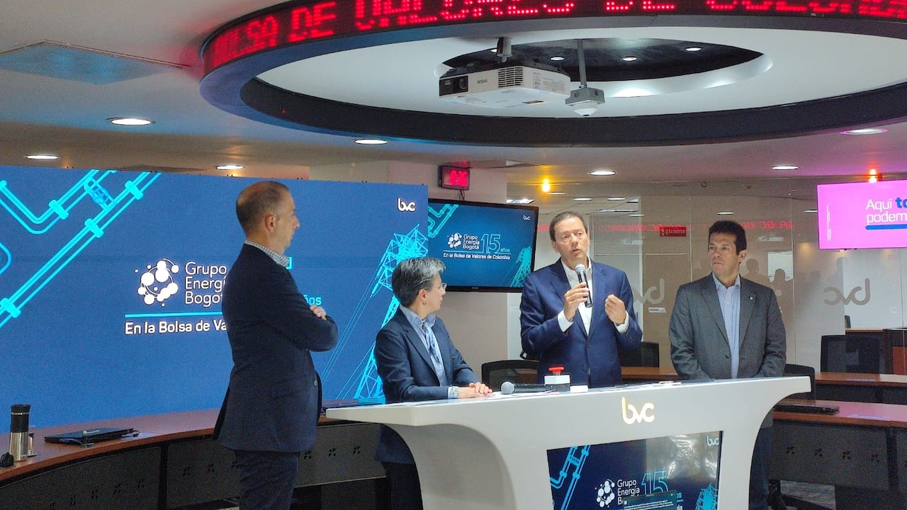 Grupo Energía Bogotá cumplió 15 años con su acción listada en la Bolsa de Valores de Colombia