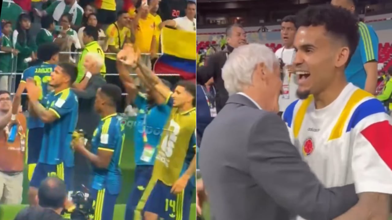 José Pékerman se sumó a los festejos del debut de Colombia en el Mundial 2026.