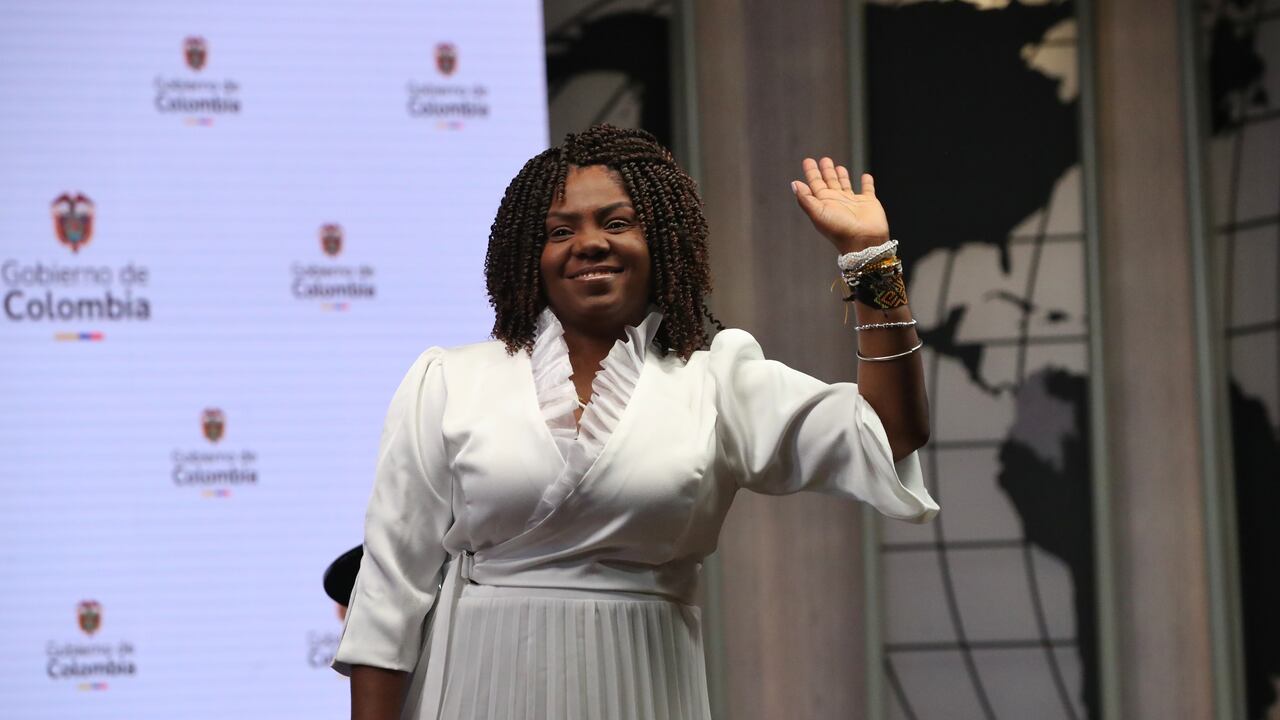 La vicepresidenta, Francia Márquez, el 15 de agosto de 2024 en Bogotá