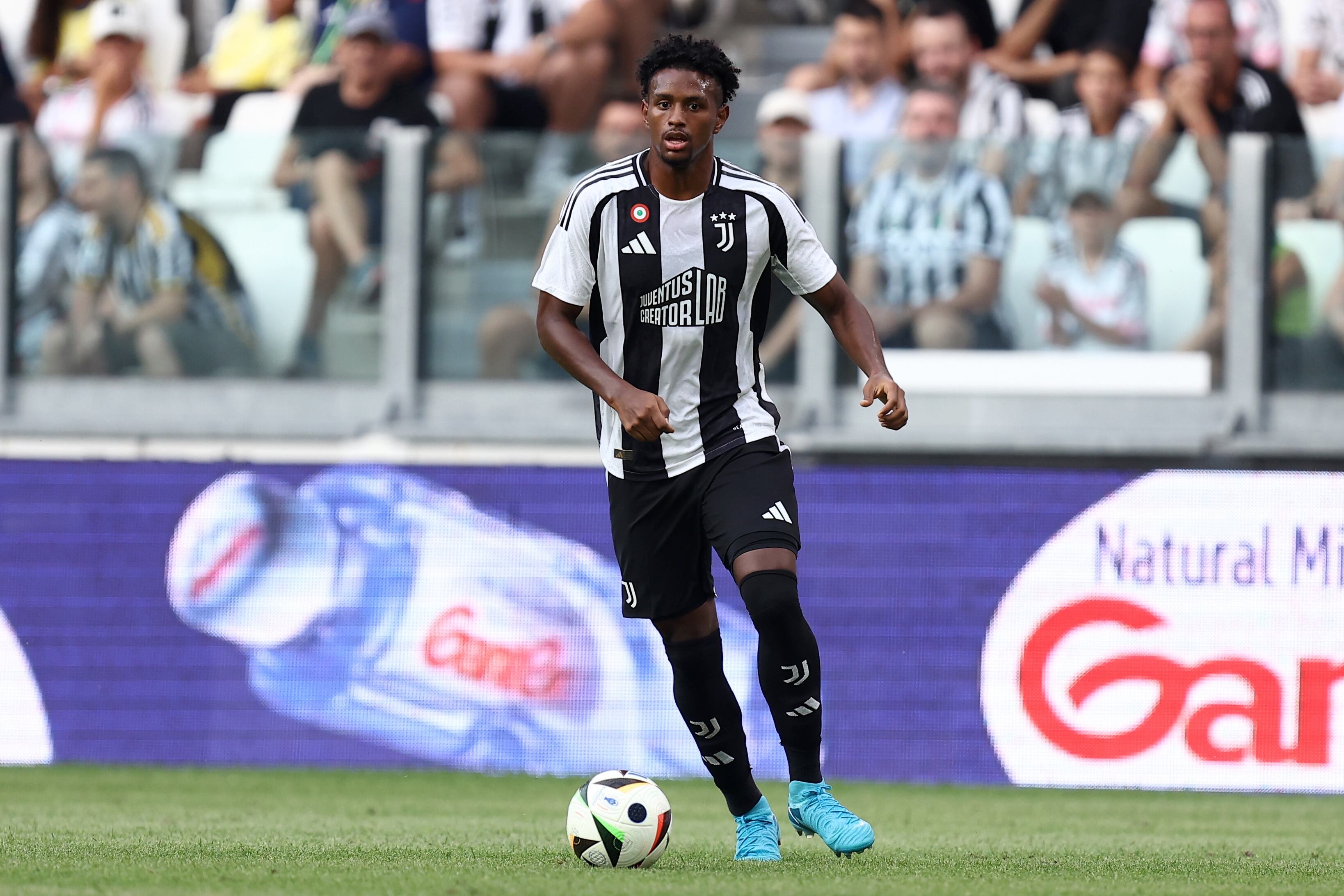 Juan David Cabal con la Juventus de Turín.