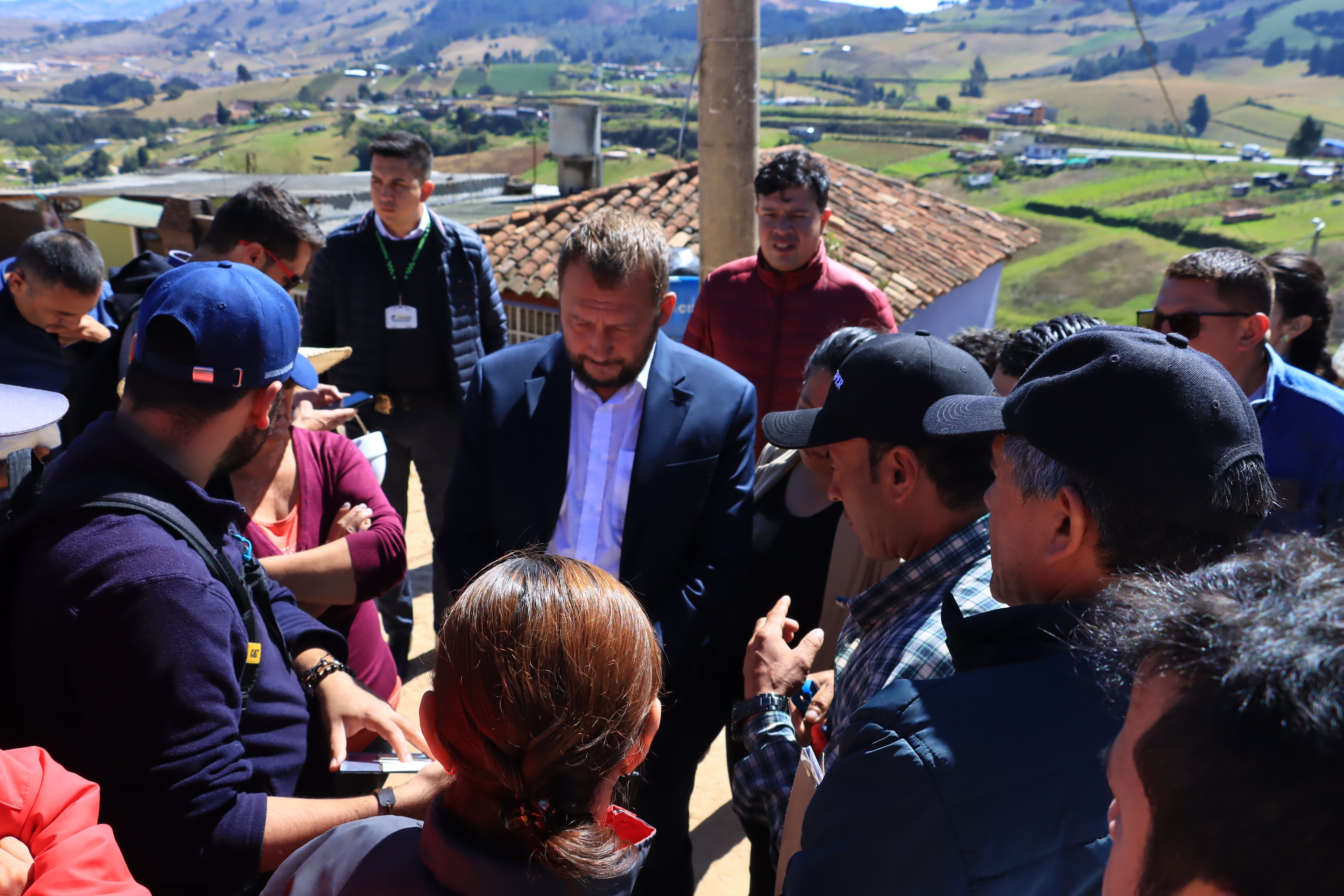 Mikhail Krasnov, alcalde de Tunja.