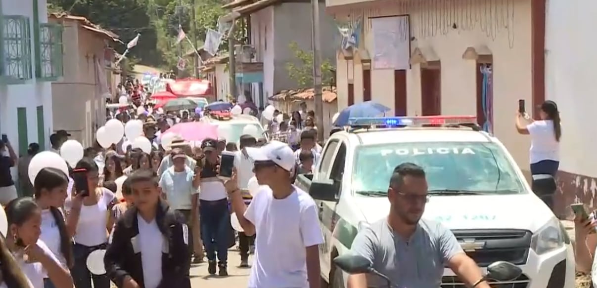 Municipio de San Andrés, Santander Foto: Tomada de Noticias Caracol