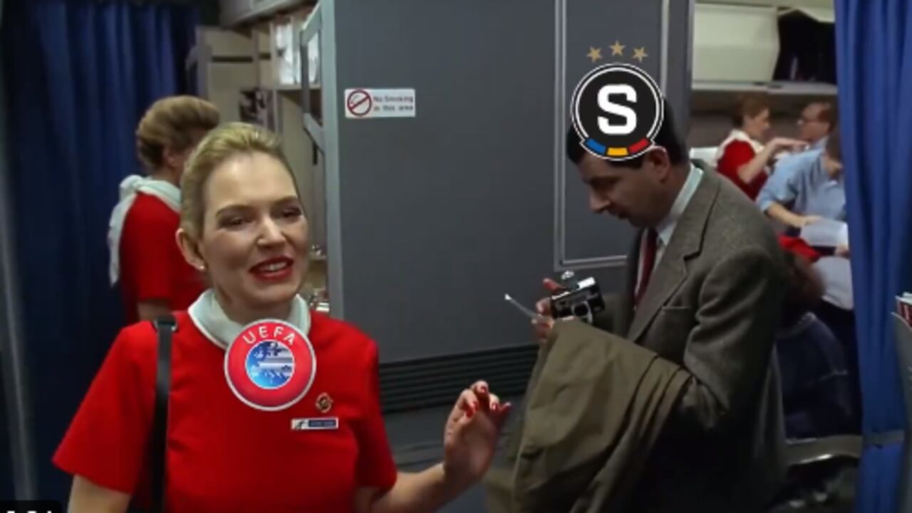 Sparta Praga y su video viral con Mr. Bean celebrando su regreso a la Champions