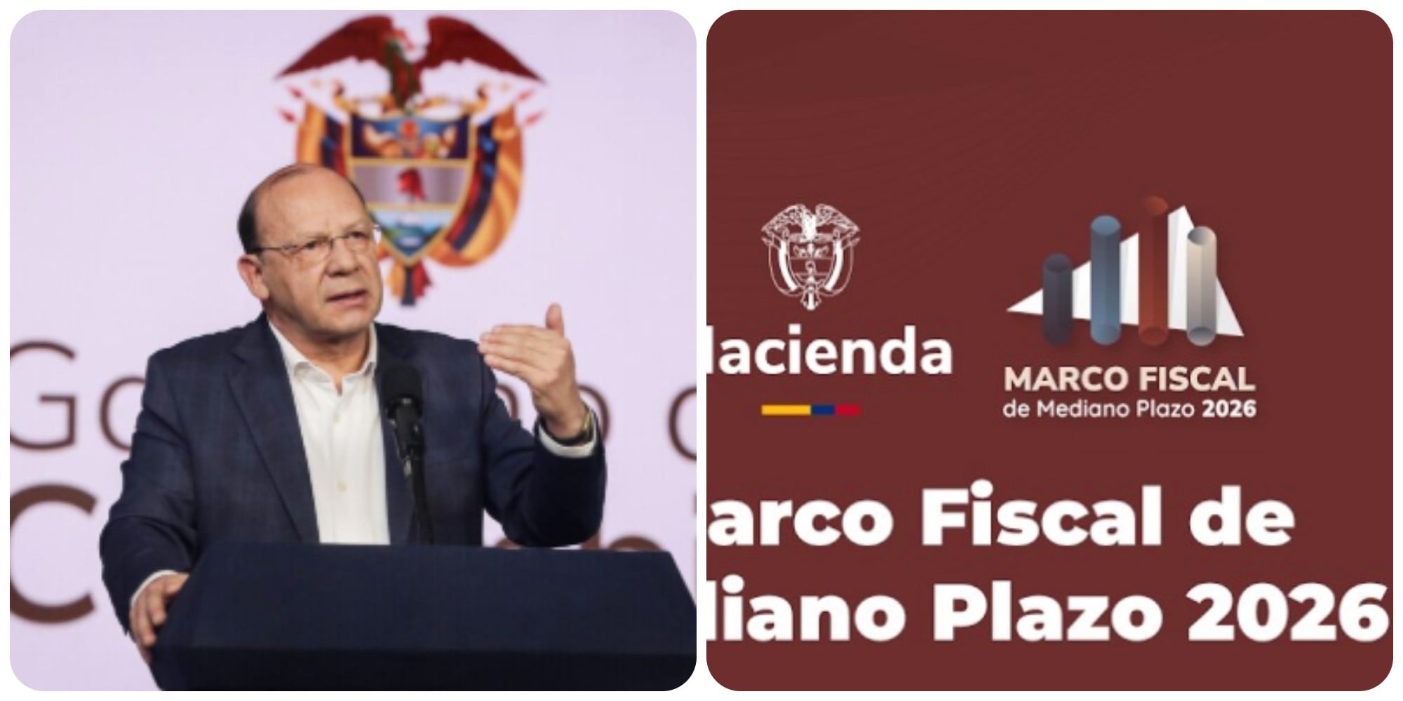 Ministro de Hacienda, Germán Ávila, presentó el Marco Fiscal de Mediano Plazo 2026