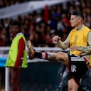 James Rodríguez en Sao Paulo