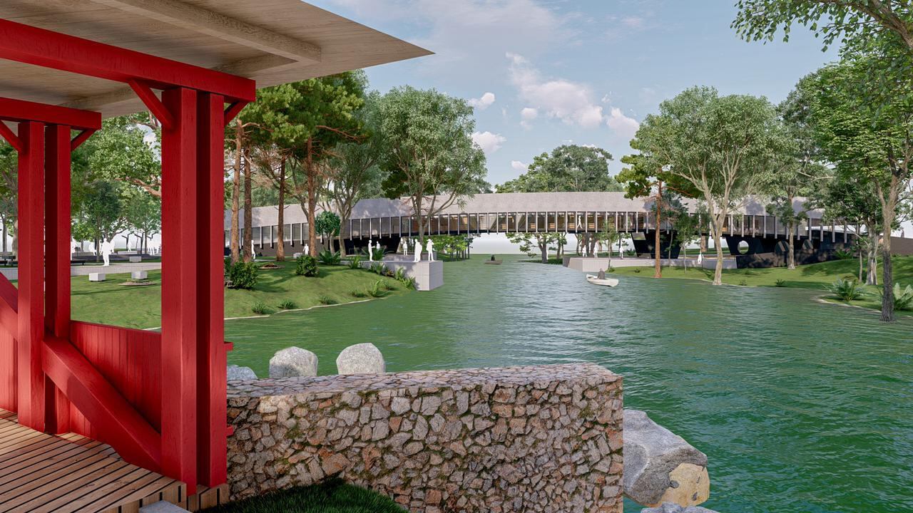 El Puente Biblioteca, además de atravesar el río, será un espacio de disfrute y hará parte de la red de bibliotecas.