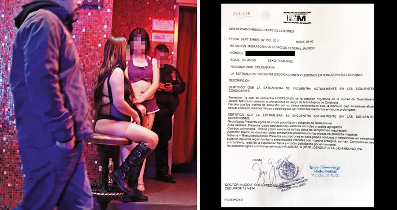 En los casos denunciados hay elementos comunes: engaño sobre la actividad que debe realizar, retención de los documentos, coacción, amenazas, violencia física y psicológica, esclavitud sexual, restricción de la libertad.