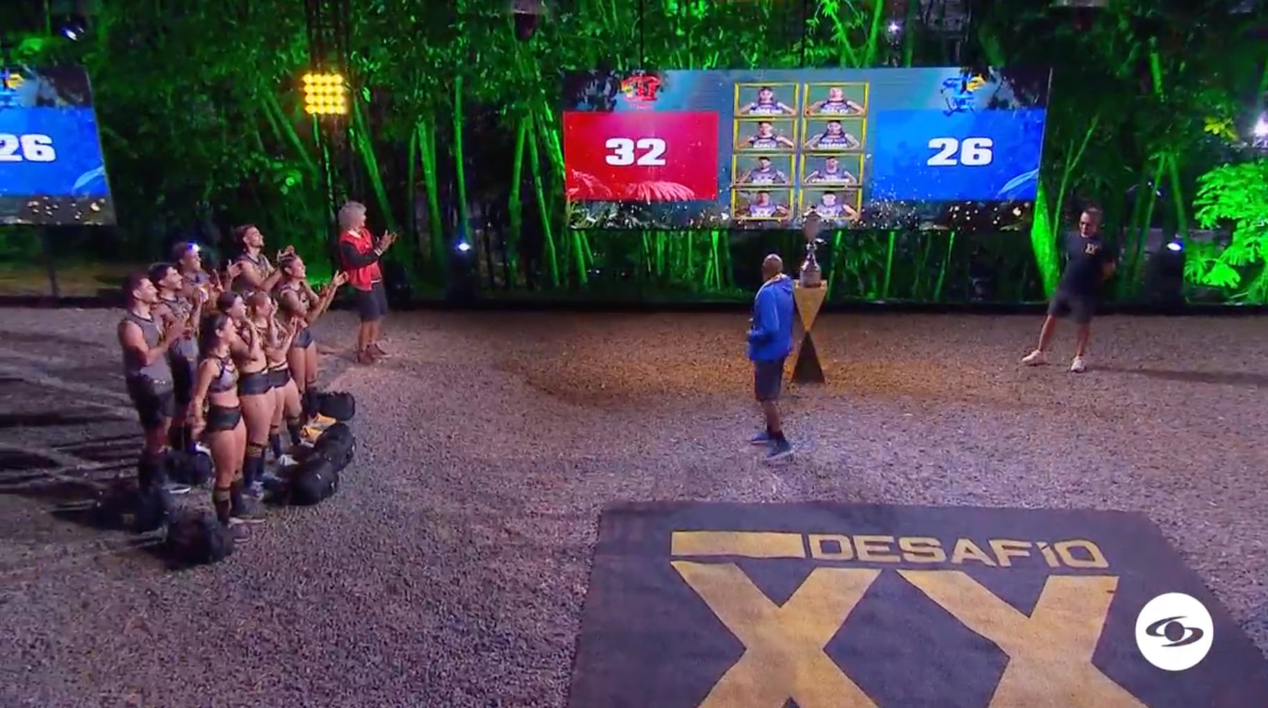 Pibe Valderrama y Tino Asprilla en el Desafío XX