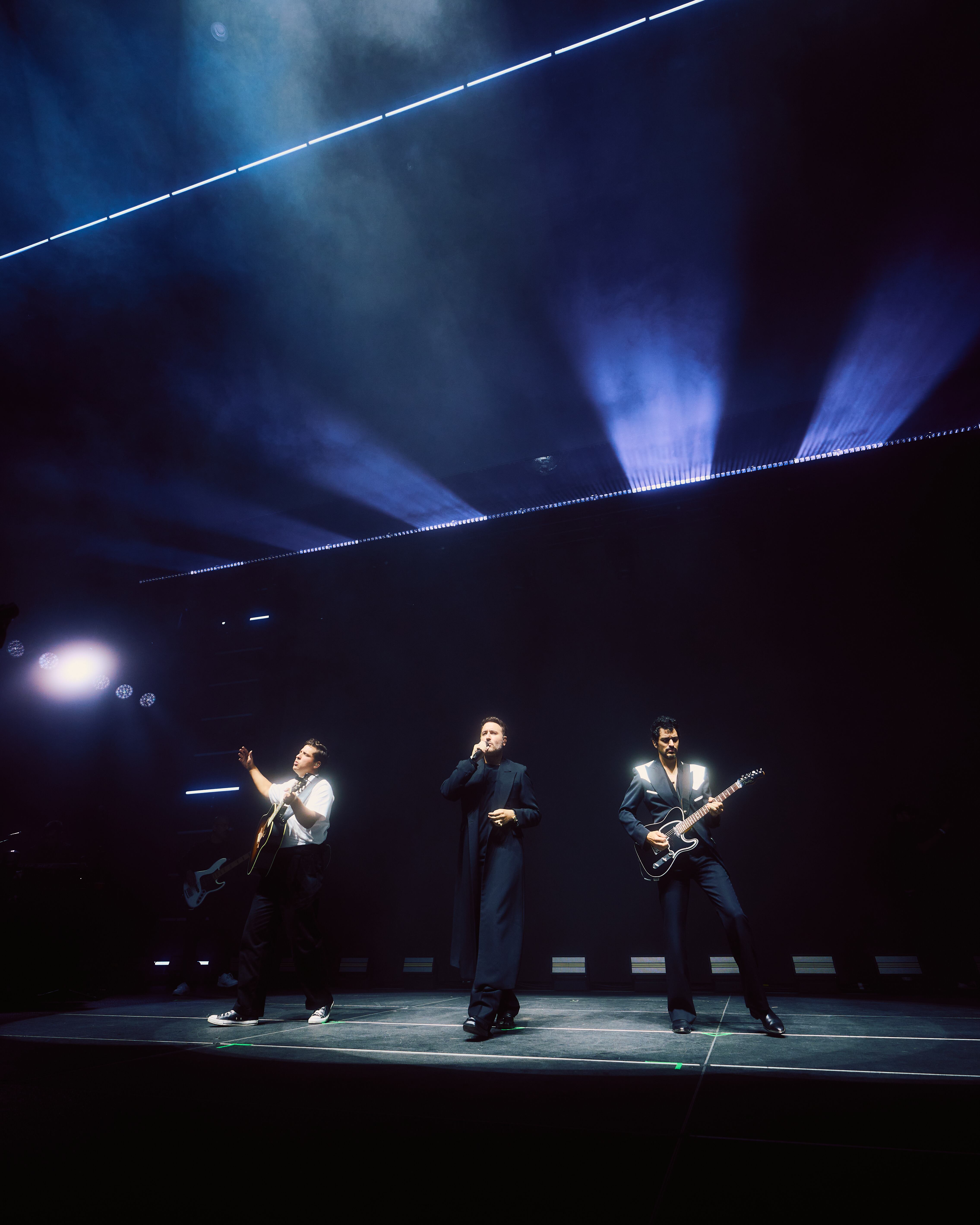 Reik sorprendió a los asistentes al Movistar Arena al cantar 'Duele', una de las canciones de su próximo proyecto discográfico.