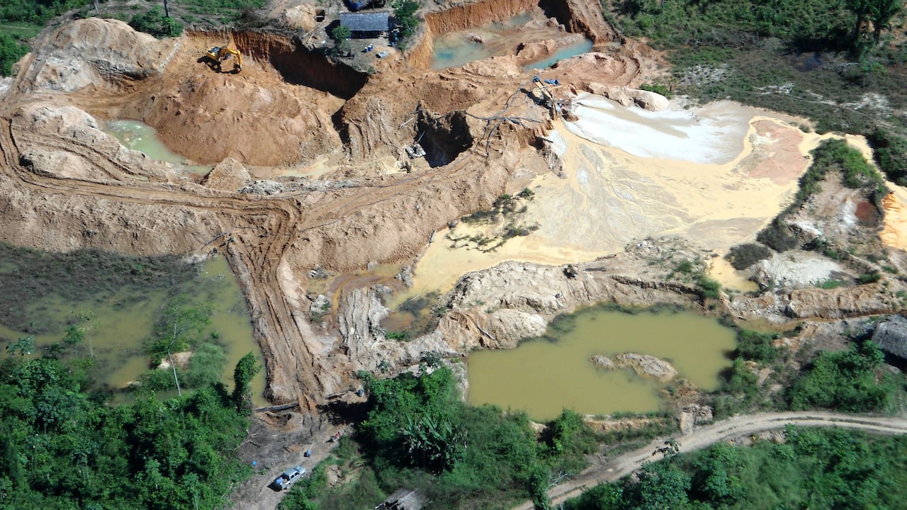 Contundente operación de la fuerza pública contra la minería ilegal en Cauca (Imagen de referencia)