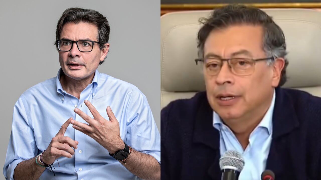 Alejandro Gaviria y Gustavo Petro