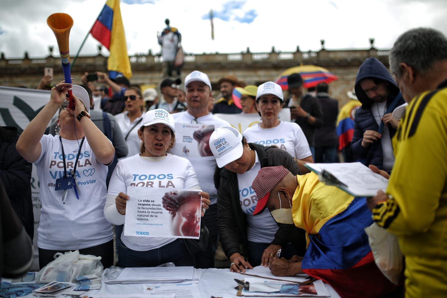 Marchas convocadas por la oposición en contra del Gobierno 15 febrero