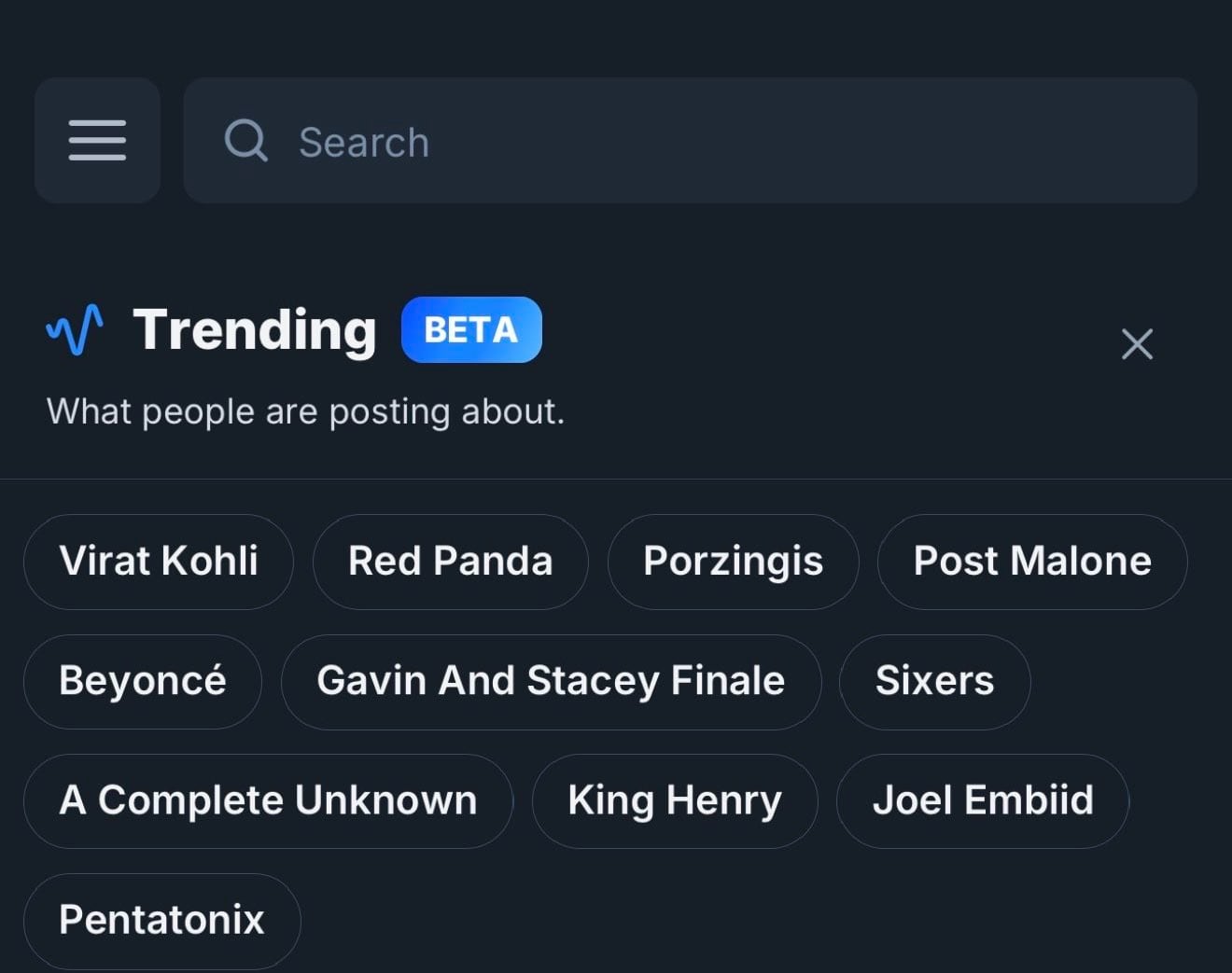 Bluesky adopta "Trending Topics", acercándose al modelo de X.