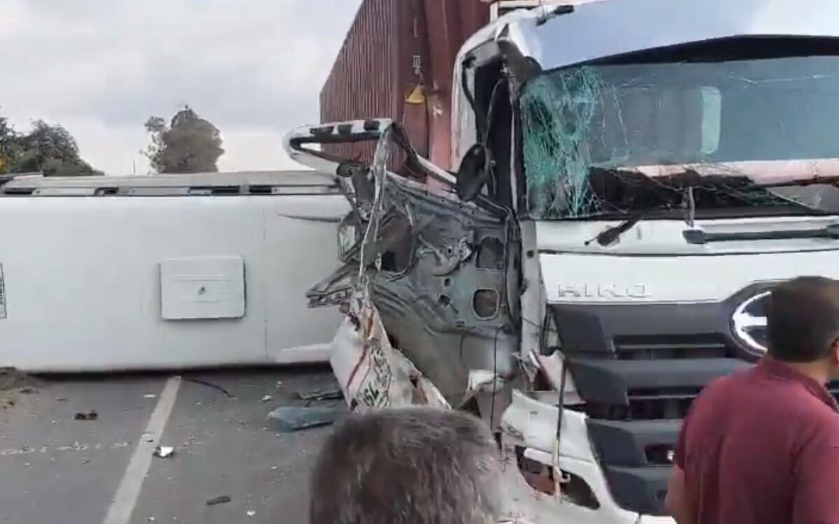 Imagen del accidente.
