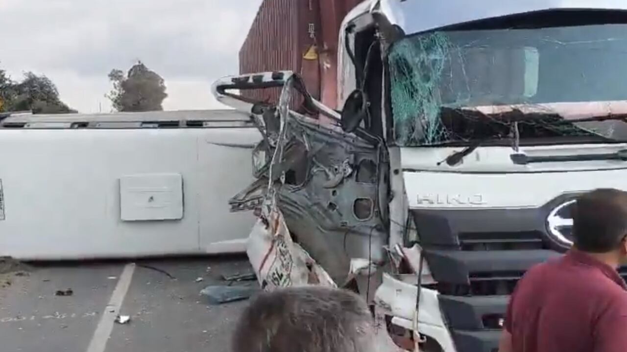 Imagen del accidente.