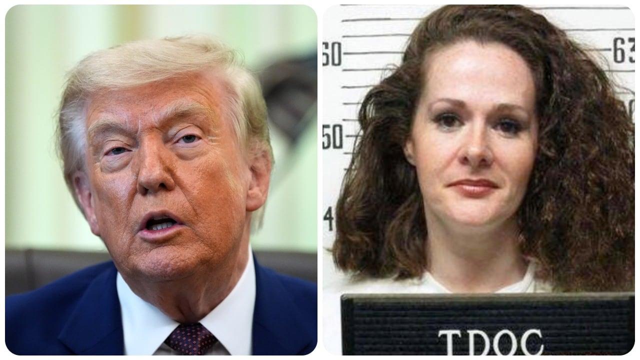 Donald Trump y Christa Pike