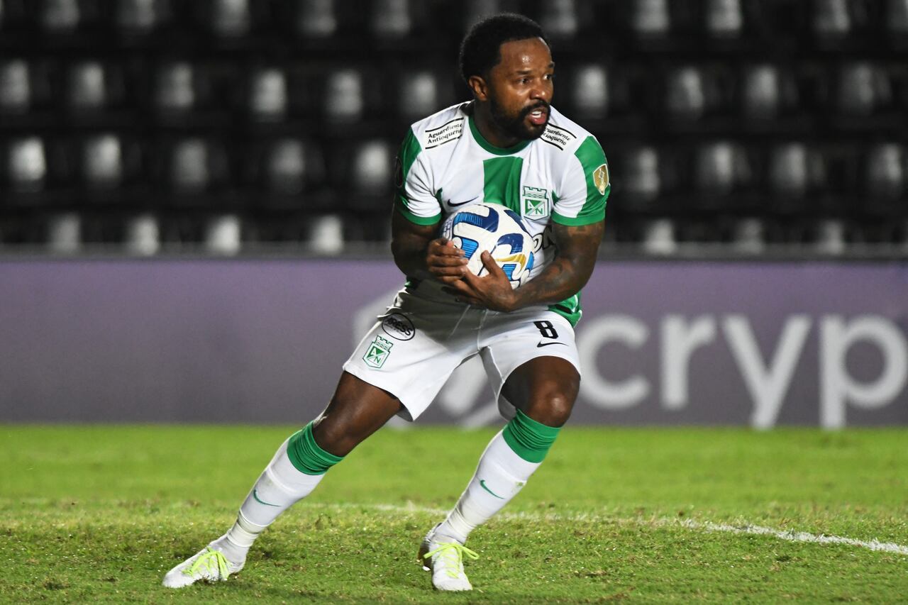 Dorlan Pabón llegó a nueve goles con Nacional en Libertadores.