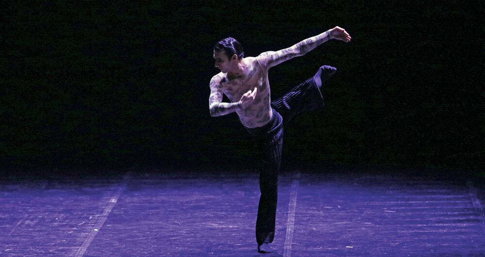 Rosario Guerra, una revelación. Con él, el programa depara dos pas seul: Infant spirit de Goecke y Undefined de Robinson.