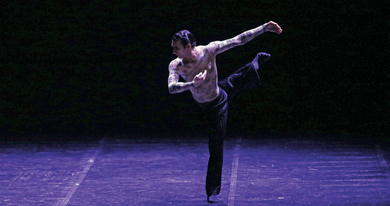 Rosario Guerra, una revelación. Con él, el programa depara dos pas seul: Infant spirit de Goecke y Undefined de Robinson.