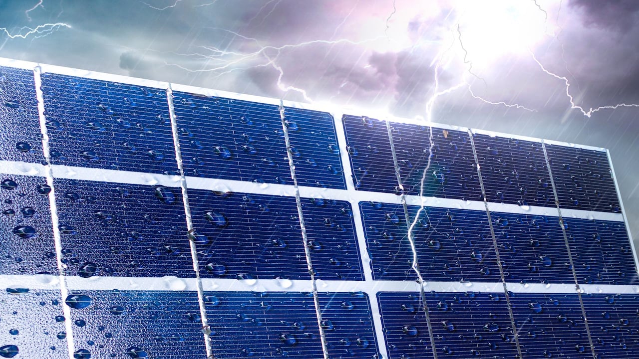 Los paneles solares están diseñados con componentes de calidad.