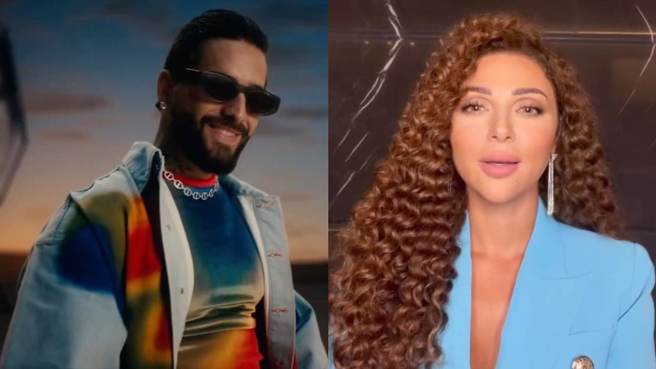 Maluma y Myriam Fares