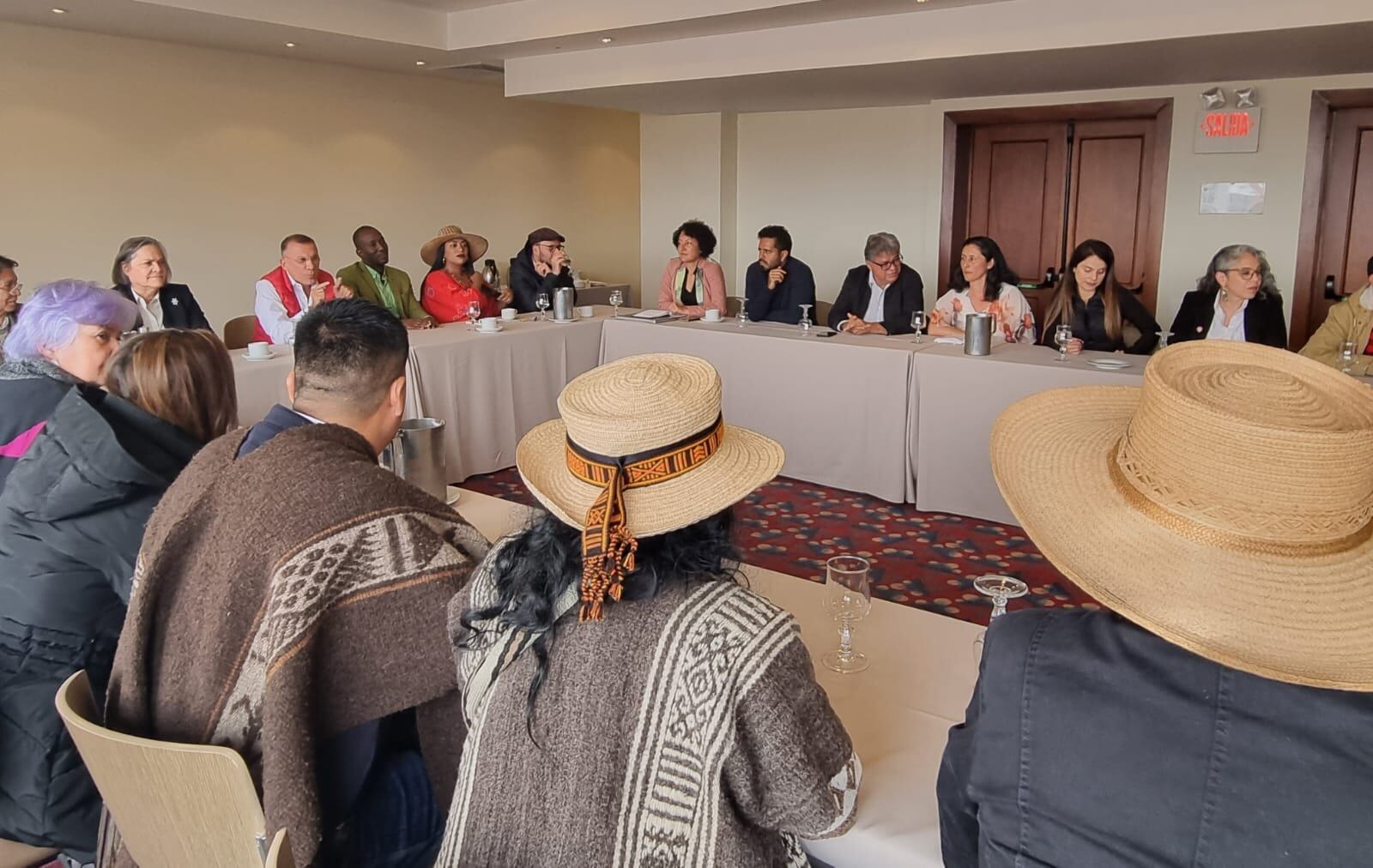 Primera reunión de bancada del Pacto Histórico