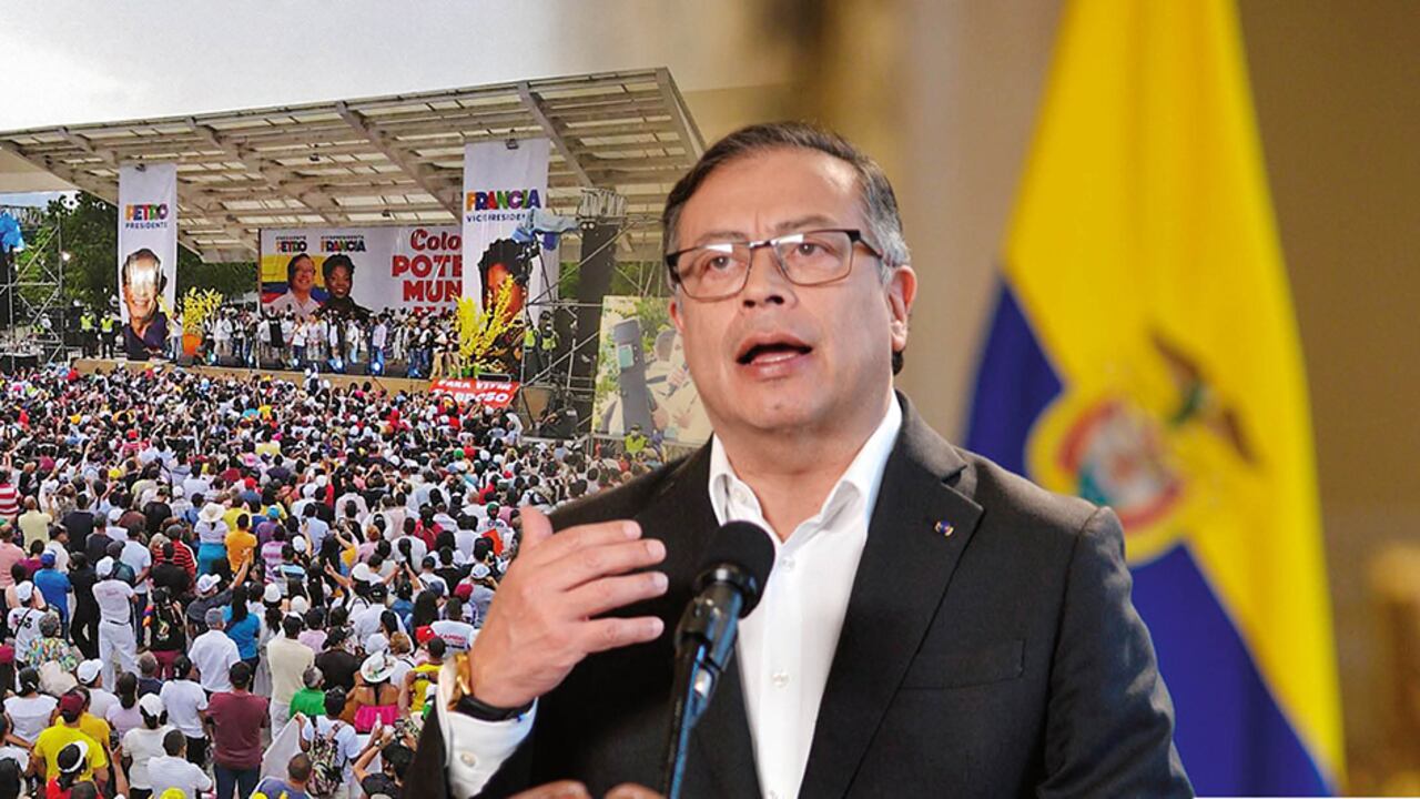 El presidente ´Petro llegó al poder con la ayuda de las bases del progresismo, quienes ahora se sienten abandonados.