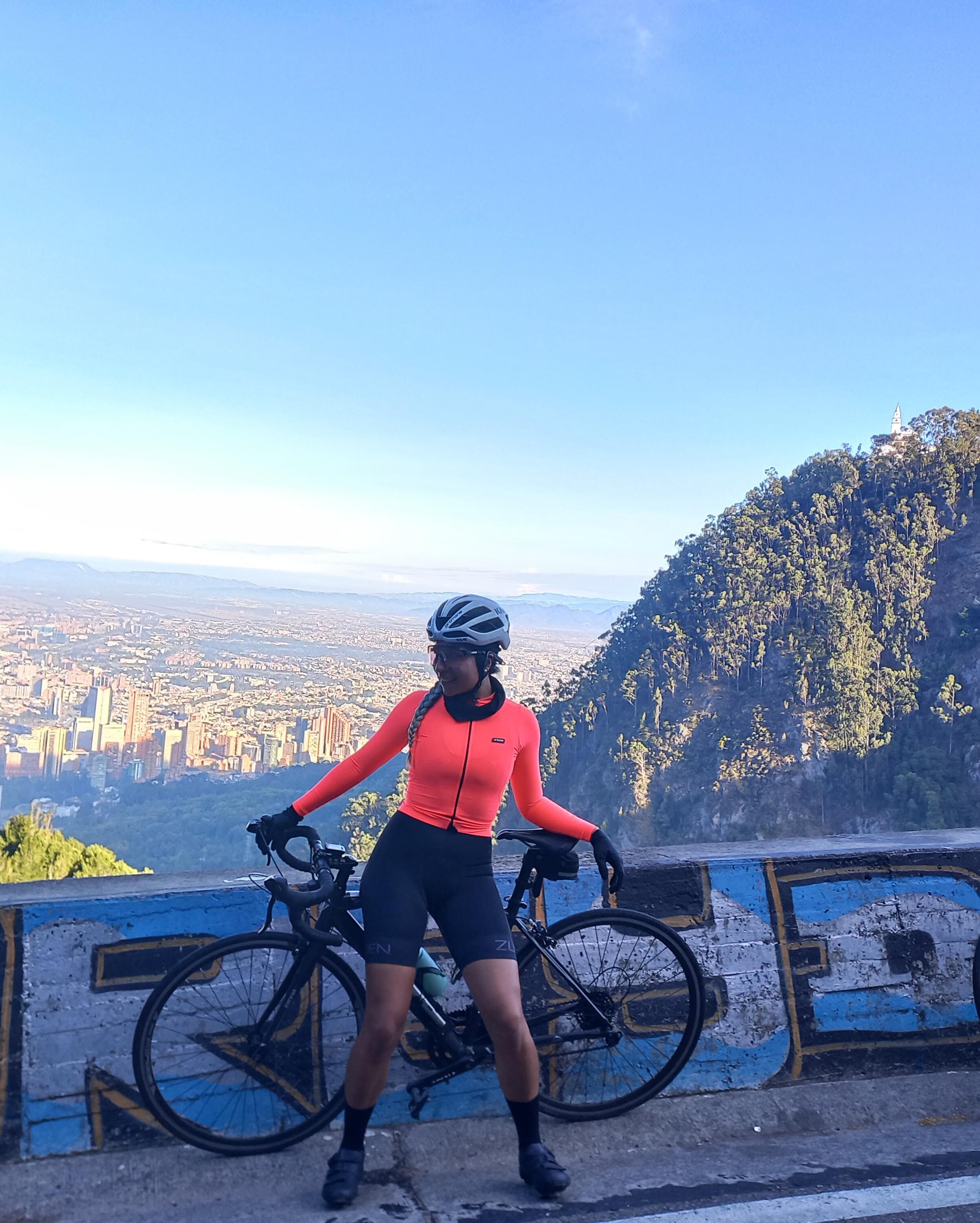 Camila Monroy ciclista víctima de acoso