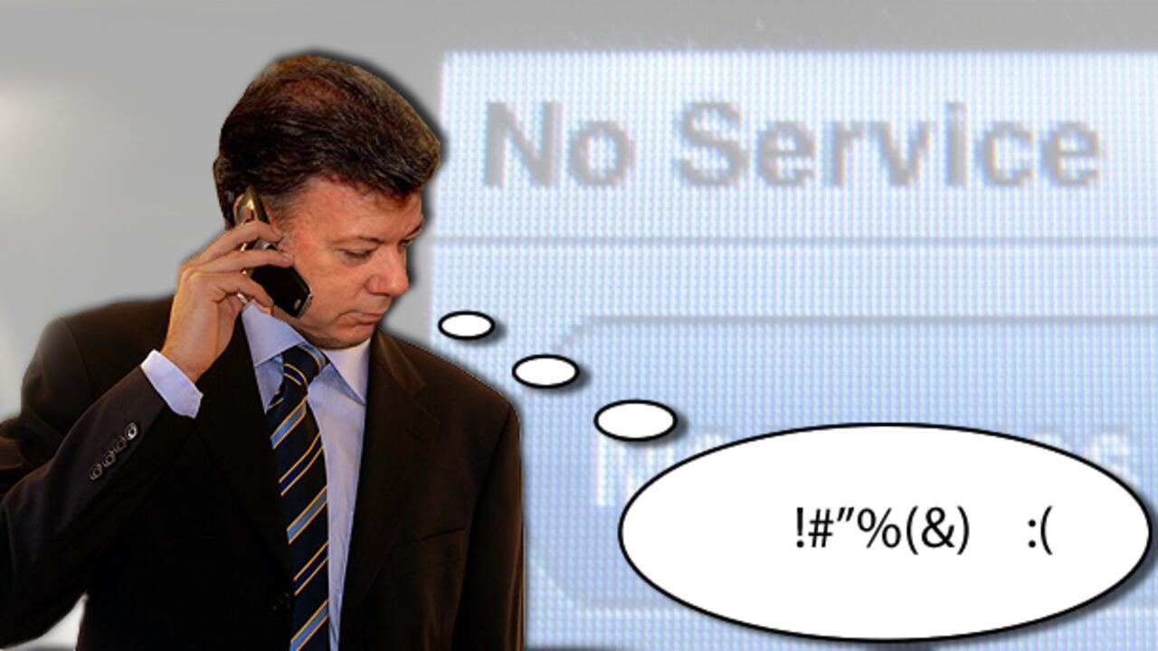 Hasta el Presidente se queja de la mala calidad en el servicio.