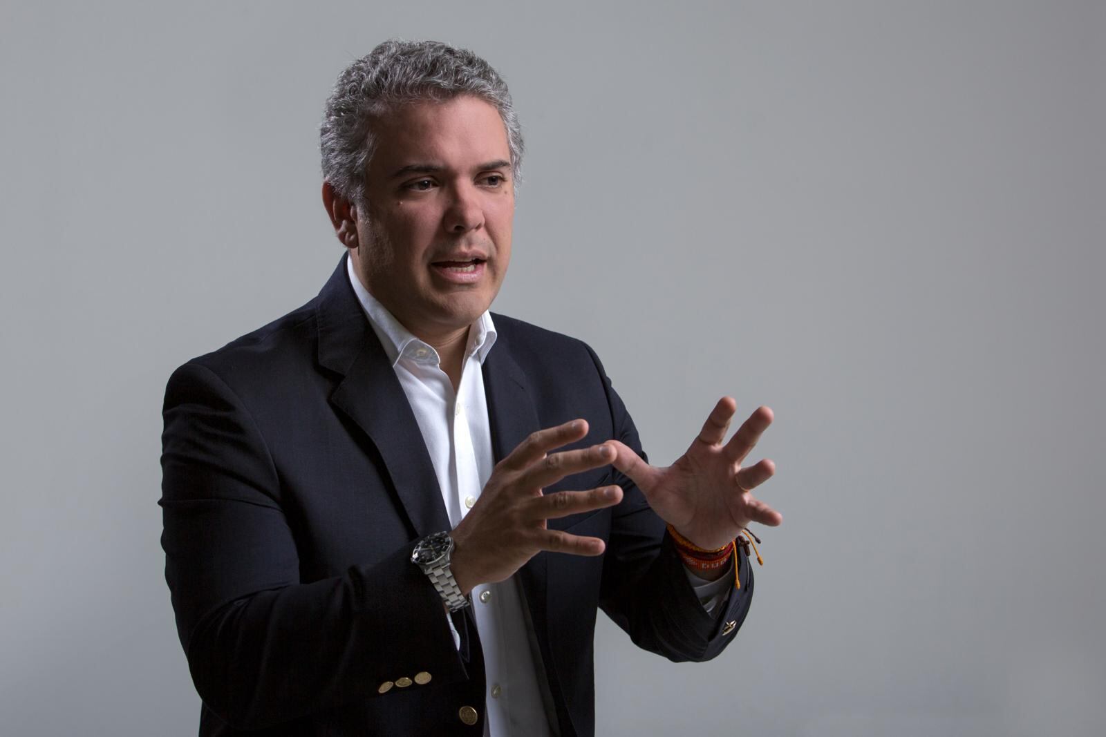 El expresidente Iván Duque.