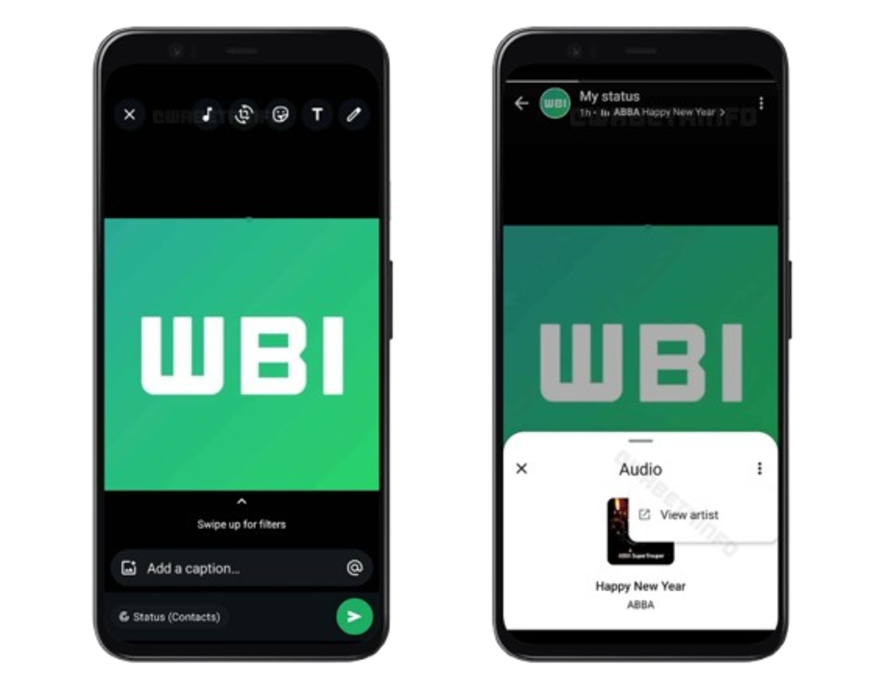 WhatsApp ha comenzado a probar una nueva opción para incorporar música en los estados de los usuarios.